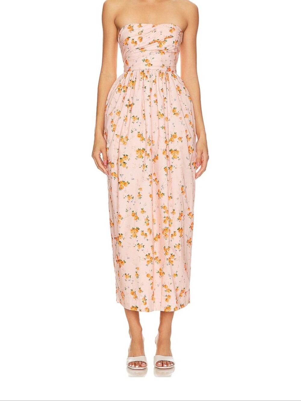 Luxie Dress in Persian OrangeLoveShackFancy